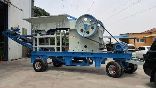 Limestone crushing project